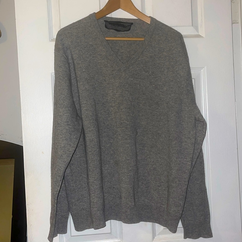 Reformation v-neck oversized sweater Size L